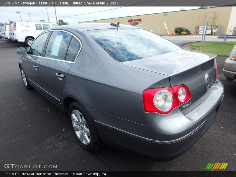 United Grey Metallic / Black 2006 Volkswagen Passat 2.0T Sedan