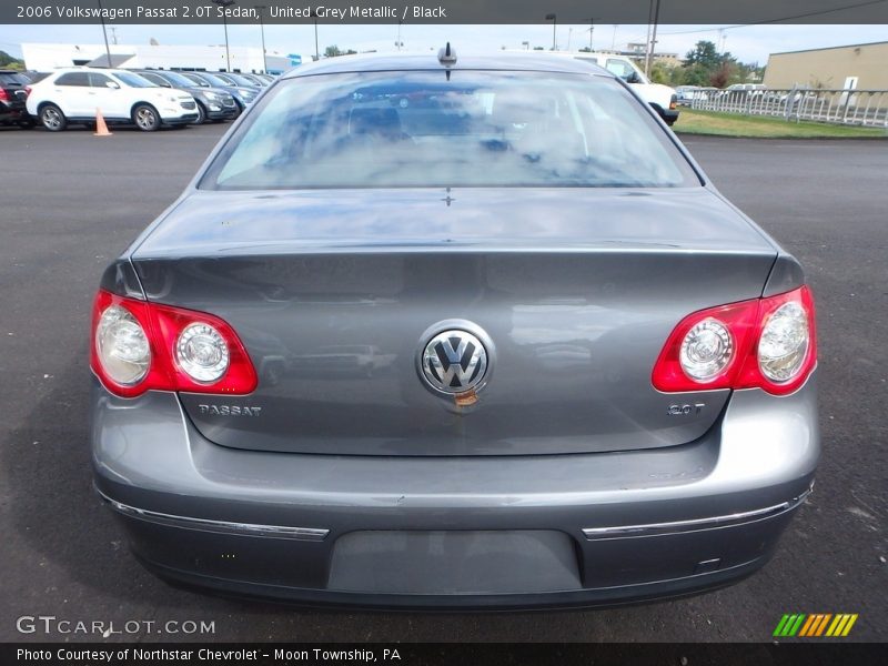 United Grey Metallic / Black 2006 Volkswagen Passat 2.0T Sedan