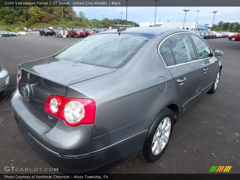 United Grey Metallic / Black 2006 Volkswagen Passat 2.0T Sedan