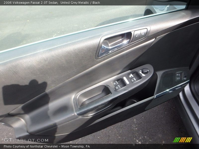 United Grey Metallic / Black 2006 Volkswagen Passat 2.0T Sedan