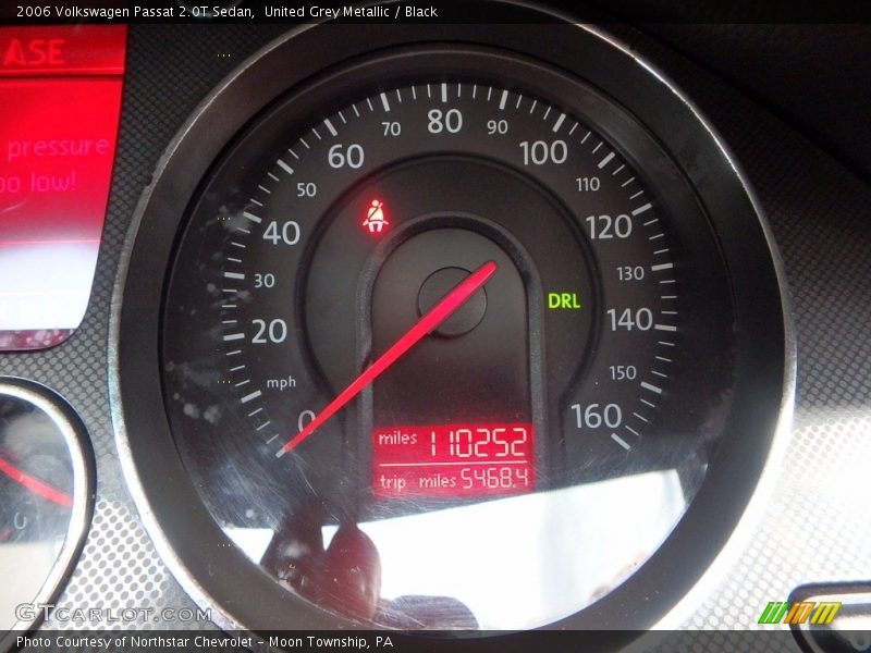 United Grey Metallic / Black 2006 Volkswagen Passat 2.0T Sedan