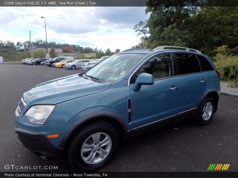 Sea Mist Green / Tan 2008 Saturn VUE XE 3.5 AWD