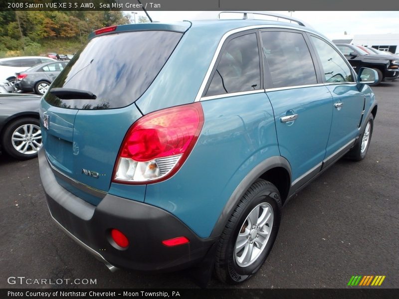 Sea Mist Green / Tan 2008 Saturn VUE XE 3.5 AWD