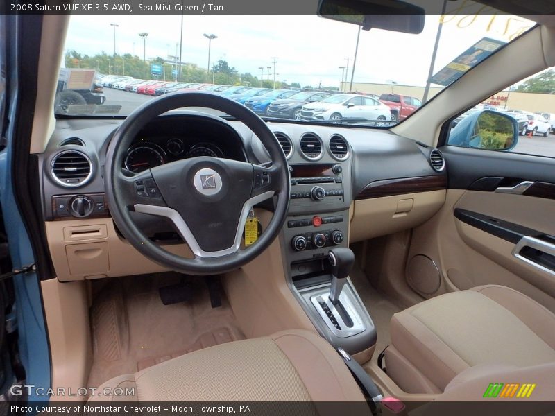 Sea Mist Green / Tan 2008 Saturn VUE XE 3.5 AWD