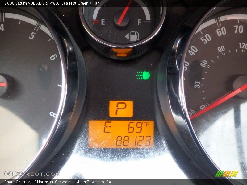 Sea Mist Green / Tan 2008 Saturn VUE XE 3.5 AWD