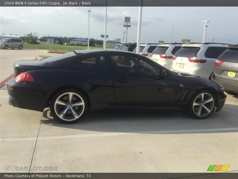 Jet Black / Black 2004 BMW 6 Series 645i Coupe