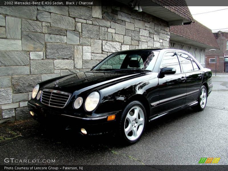 Black / Charcoal 2002 Mercedes-Benz E 430 Sedan