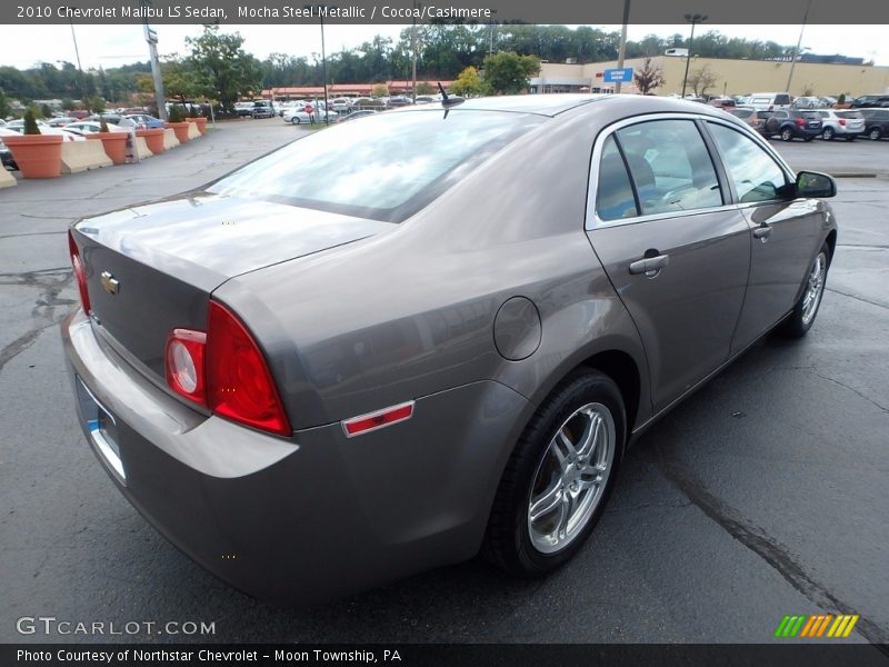 Mocha Steel Metallic / Cocoa/Cashmere 2010 Chevrolet Malibu LS Sedan