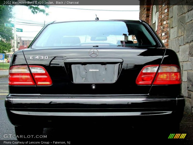 Black / Charcoal 2002 Mercedes-Benz E 430 Sedan