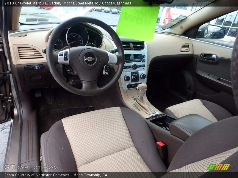 Mocha Steel Metallic / Cocoa/Cashmere 2010 Chevrolet Malibu LS Sedan