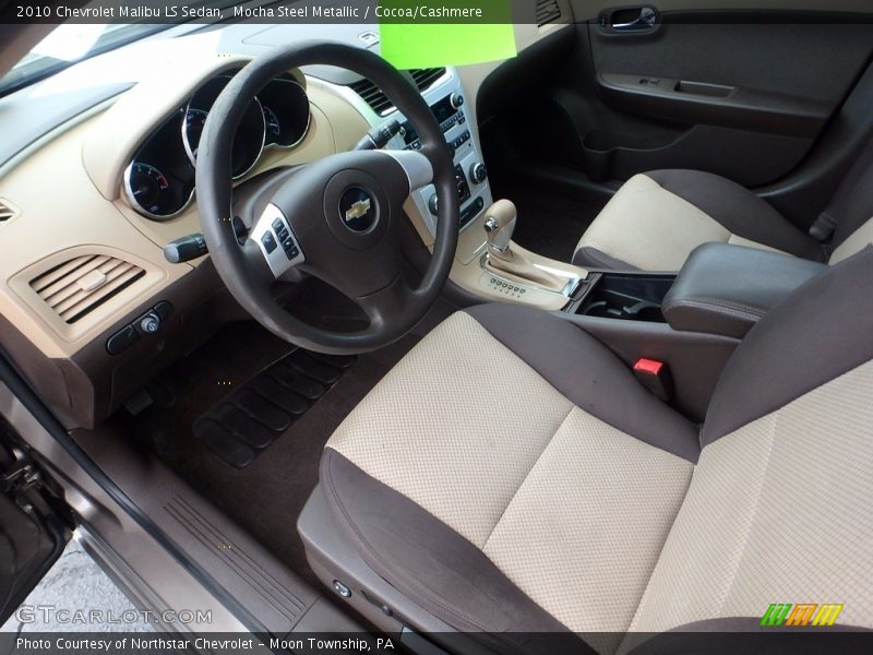 Mocha Steel Metallic / Cocoa/Cashmere 2010 Chevrolet Malibu LS Sedan
