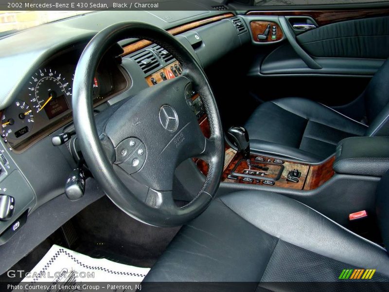 Black / Charcoal 2002 Mercedes-Benz E 430 Sedan