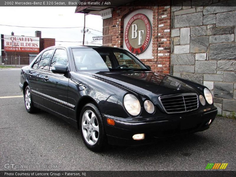 Black Opal Metallic / Ash 2002 Mercedes-Benz E 320 Sedan