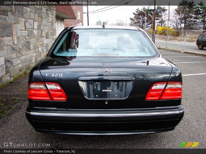 Black Opal Metallic / Ash 2002 Mercedes-Benz E 320 Sedan