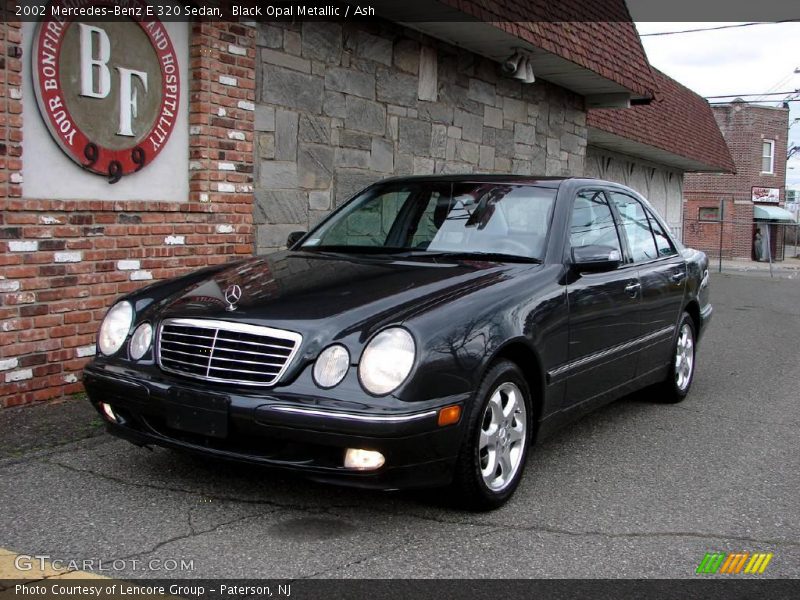 Black Opal Metallic / Ash 2002 Mercedes-Benz E 320 Sedan