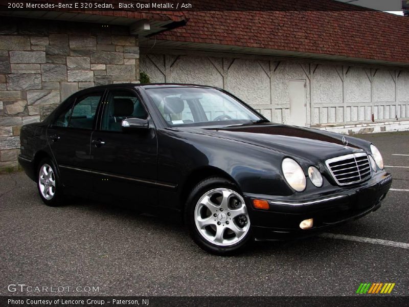 Black Opal Metallic / Ash 2002 Mercedes-Benz E 320 Sedan