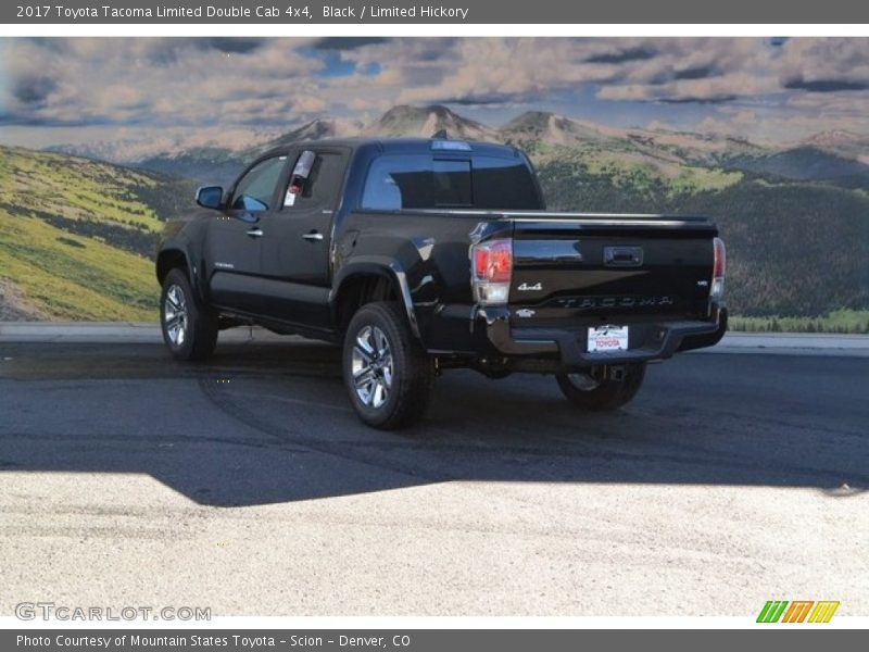 Black / Limited Hickory 2017 Toyota Tacoma Limited Double Cab 4x4