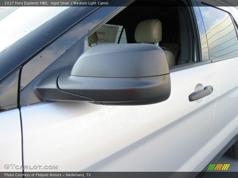 Ingot Silver / Medium Light Camel 2017 Ford Explorer FWD