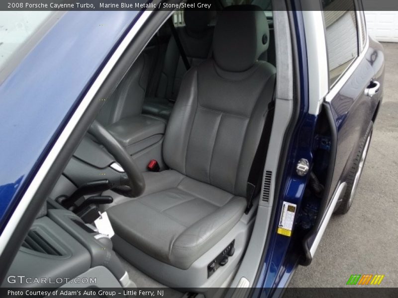 Front Seat of 2008 Cayenne Turbo