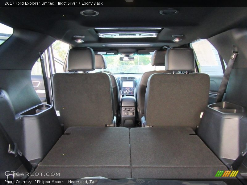 Ingot Silver / Ebony Black 2017 Ford Explorer Limited