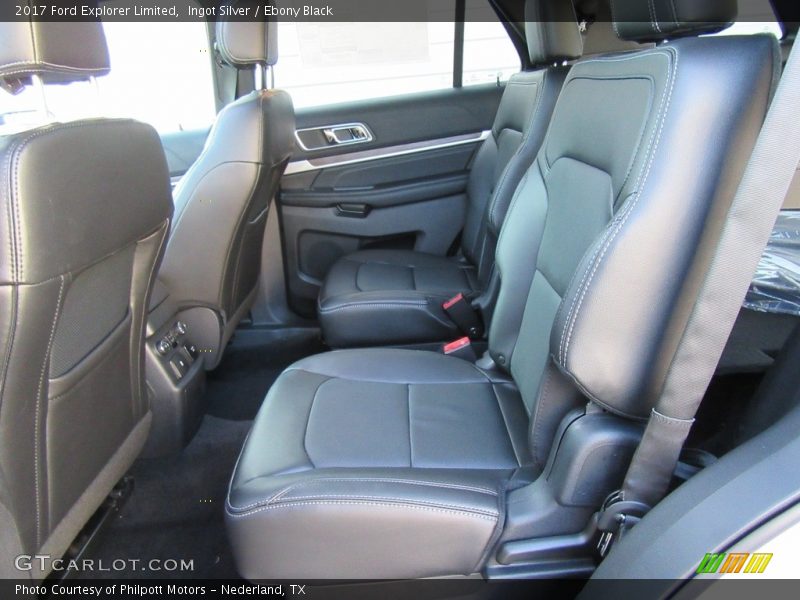 Rear Seat of 2017 Explorer Limited