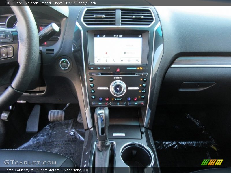 Controls of 2017 Explorer Limited