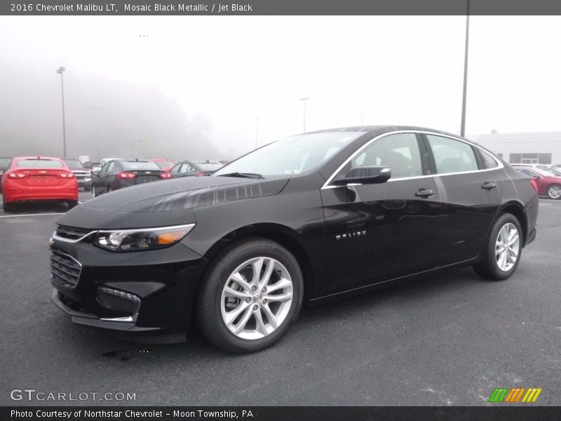 Mosaic Black Metallic / Jet Black 2016 Chevrolet Malibu LT