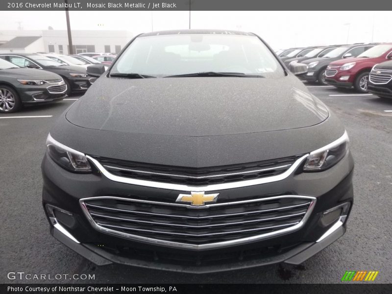 Mosaic Black Metallic / Jet Black 2016 Chevrolet Malibu LT