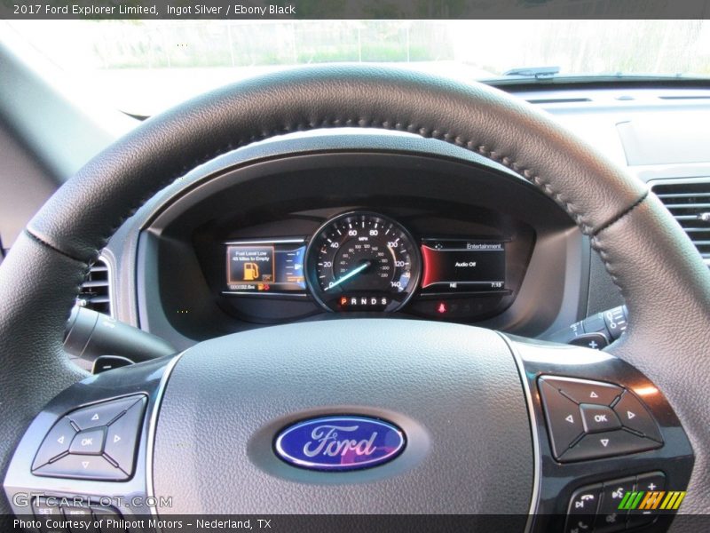  2017 Explorer Limited Limited Gauges