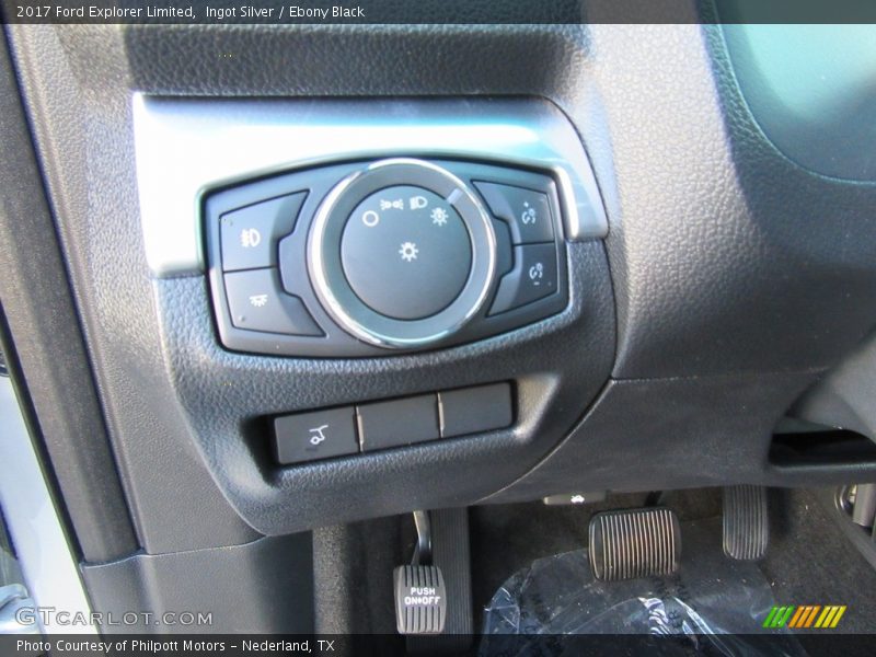 Controls of 2017 Explorer Limited
