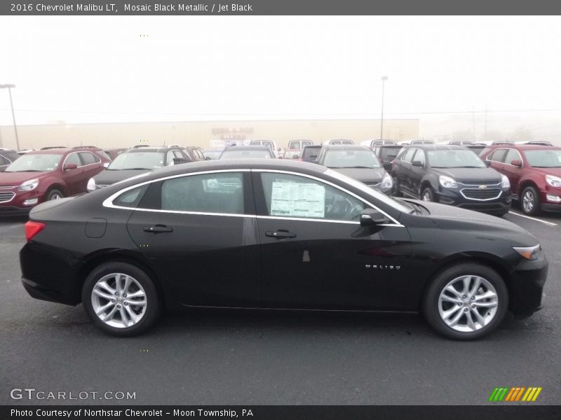 Mosaic Black Metallic / Jet Black 2016 Chevrolet Malibu LT
