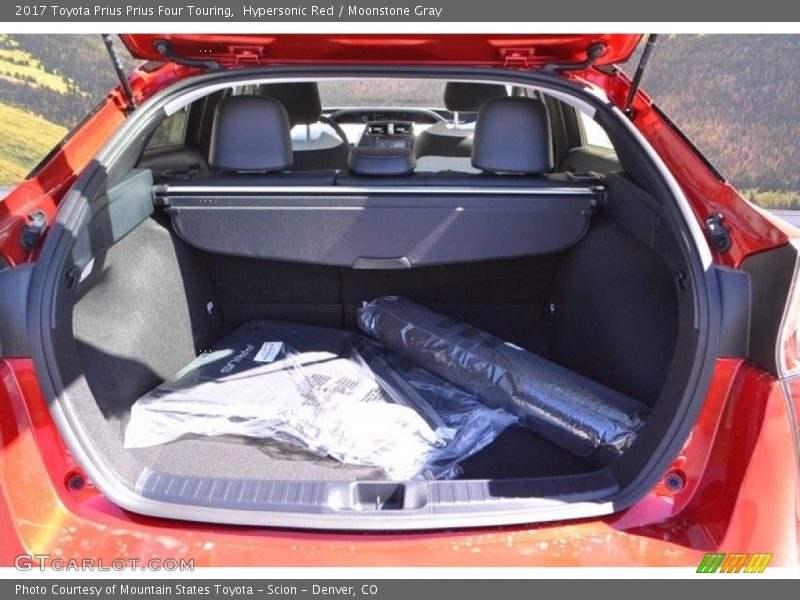 Hypersonic Red / Moonstone Gray 2017 Toyota Prius Prius Four Touring