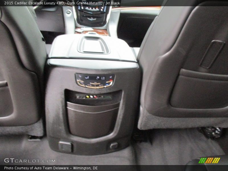 Dark Granite Metallic / Jet Black 2015 Cadillac Escalade Luxury 4WD