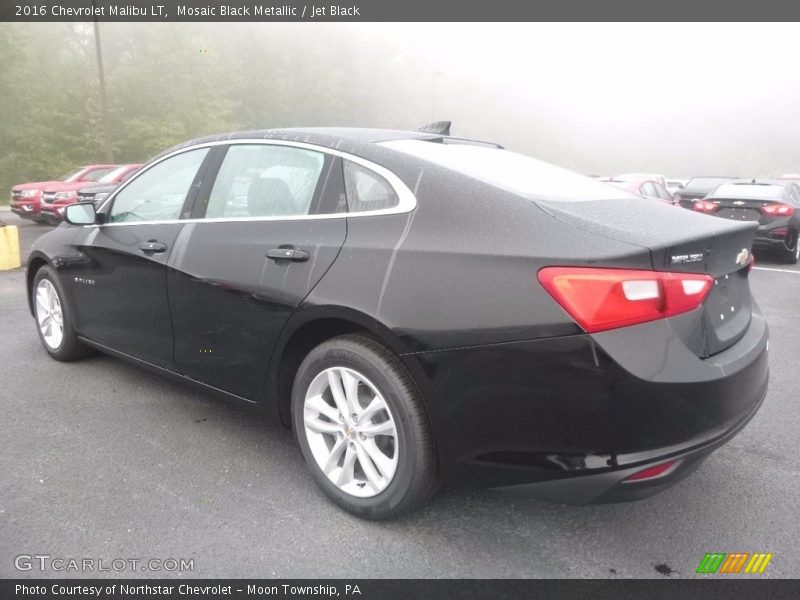 Mosaic Black Metallic / Jet Black 2016 Chevrolet Malibu LT