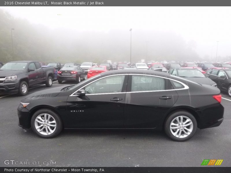 Mosaic Black Metallic / Jet Black 2016 Chevrolet Malibu LT