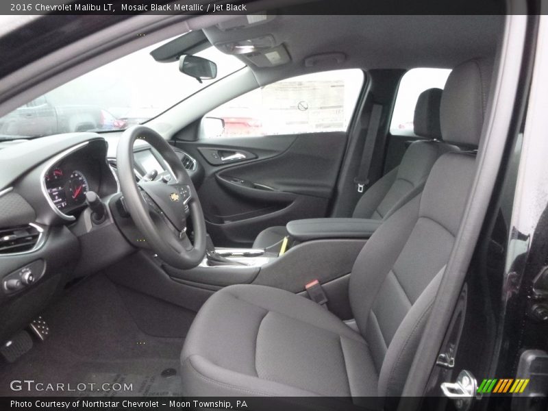 Mosaic Black Metallic / Jet Black 2016 Chevrolet Malibu LT