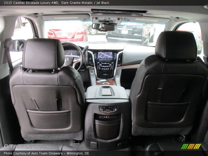 Dark Granite Metallic / Jet Black 2015 Cadillac Escalade Luxury 4WD