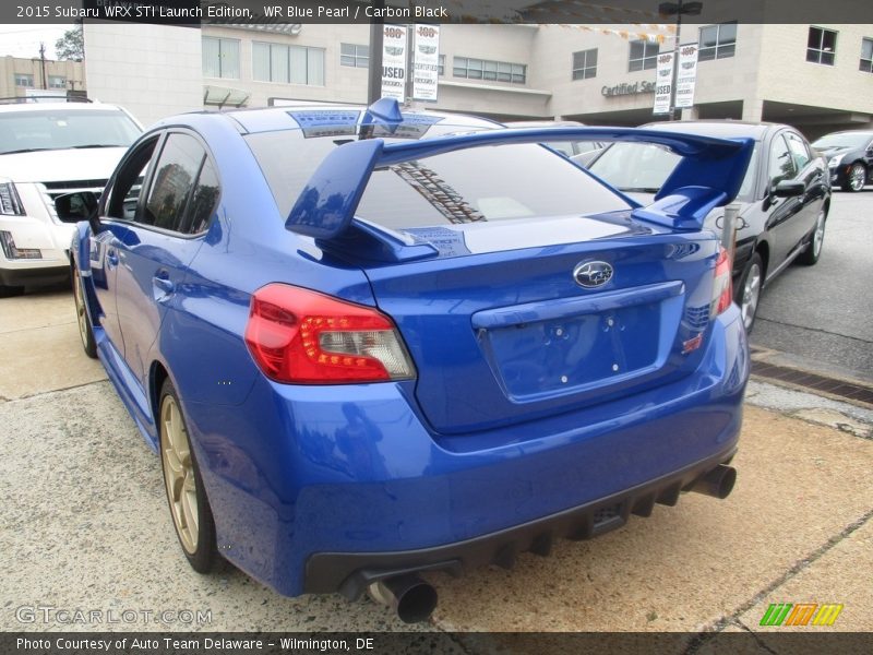 Exhaust of 2015 WRX STI Launch Edition