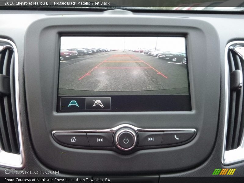 Mosaic Black Metallic / Jet Black 2016 Chevrolet Malibu LT