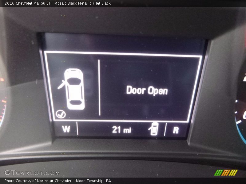 Mosaic Black Metallic / Jet Black 2016 Chevrolet Malibu LT