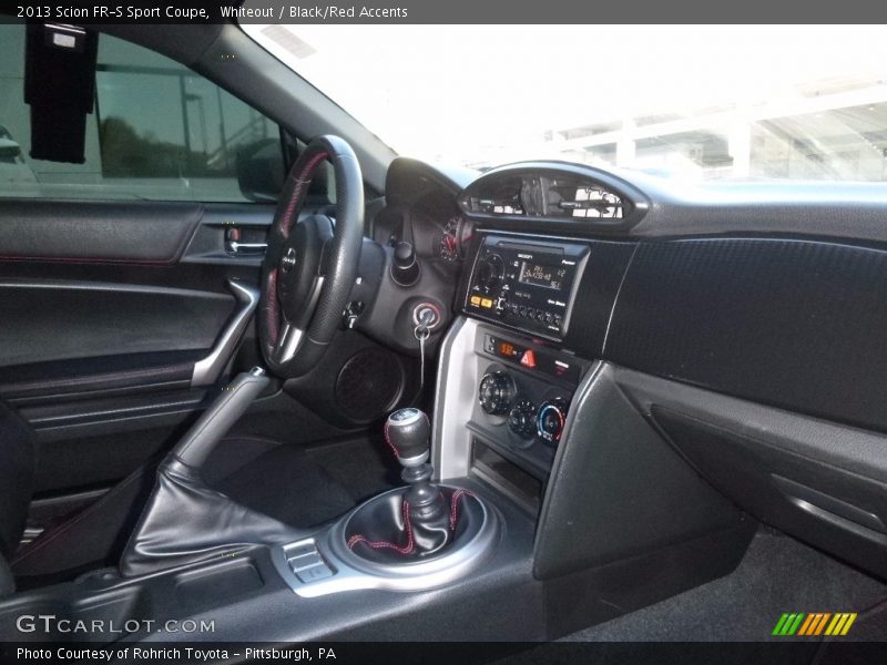 Whiteout / Black/Red Accents 2013 Scion FR-S Sport Coupe