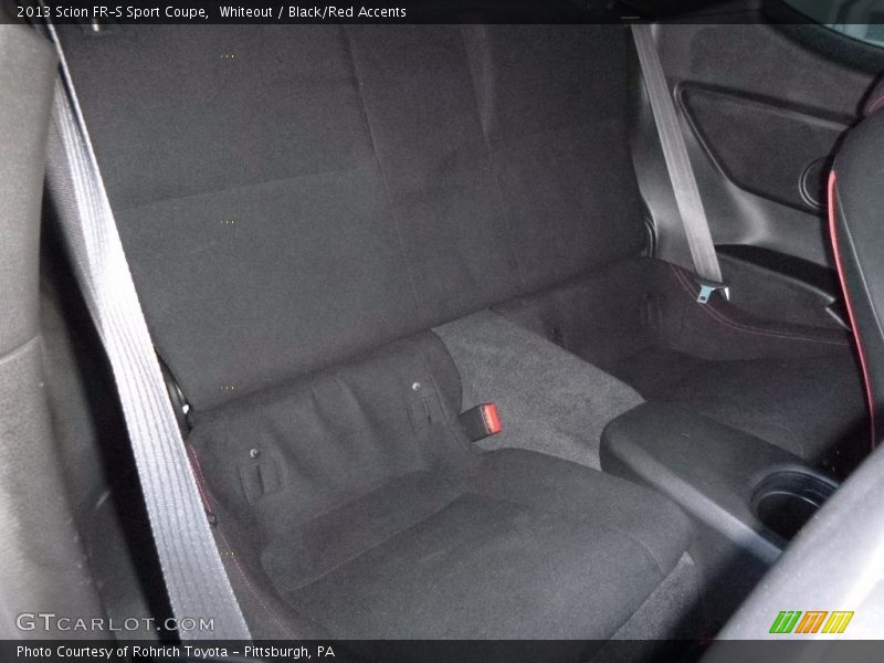 Whiteout / Black/Red Accents 2013 Scion FR-S Sport Coupe