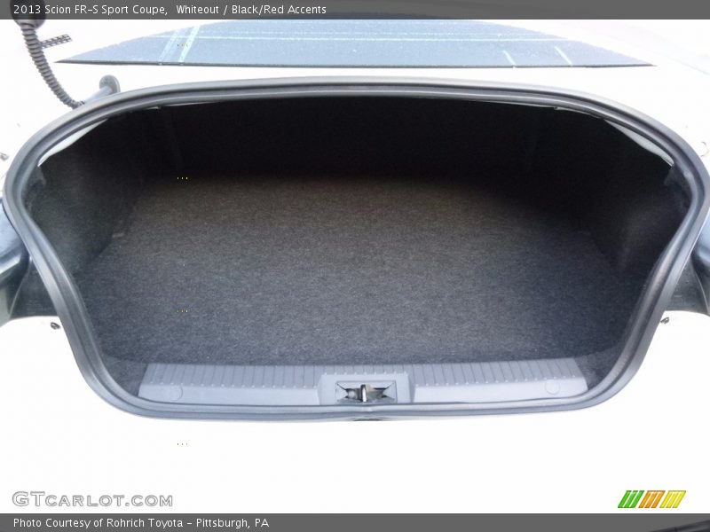 Whiteout / Black/Red Accents 2013 Scion FR-S Sport Coupe