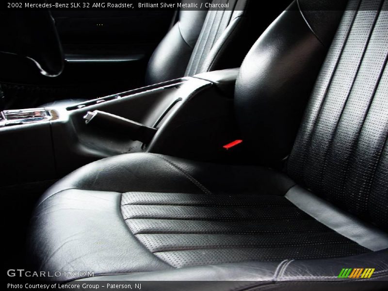 Brilliant Silver Metallic / Charcoal 2002 Mercedes-Benz SLK 32 AMG Roadster