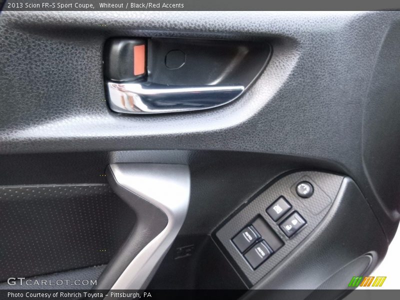 Whiteout / Black/Red Accents 2013 Scion FR-S Sport Coupe