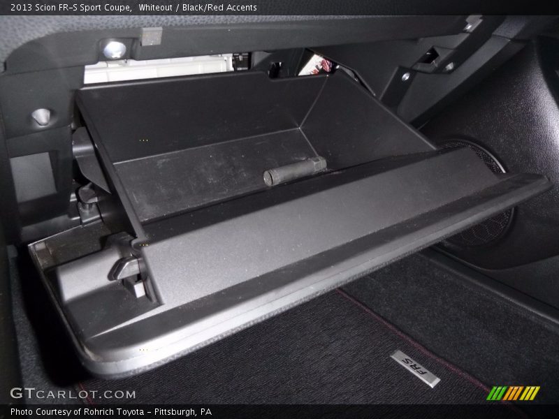 Whiteout / Black/Red Accents 2013 Scion FR-S Sport Coupe