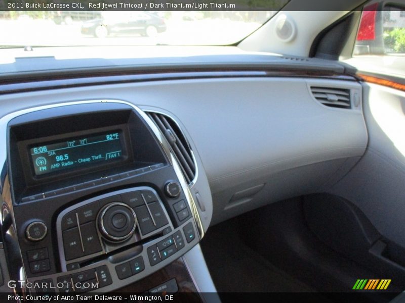 Red Jewel Tintcoat / Dark Titanium/Light Titanium 2011 Buick LaCrosse CXL