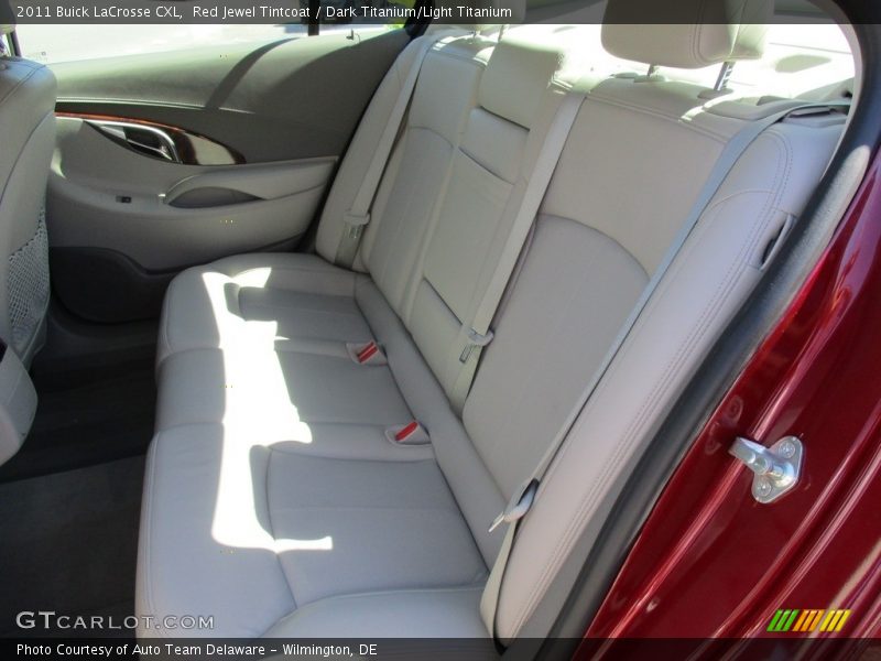 Red Jewel Tintcoat / Dark Titanium/Light Titanium 2011 Buick LaCrosse CXL