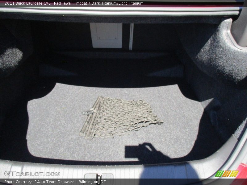 Red Jewel Tintcoat / Dark Titanium/Light Titanium 2011 Buick LaCrosse CXL