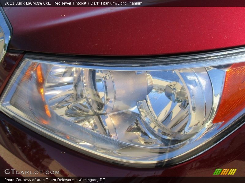 Red Jewel Tintcoat / Dark Titanium/Light Titanium 2011 Buick LaCrosse CXL